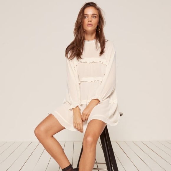 Reformation Victoria in Ivory size M NWT - Picture 1 of 8